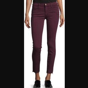 Frame Maroon jeans Le skinny de jeanne